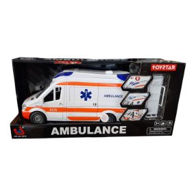 Elemes Szirénázó Mentőautó - Fény- és hangeffektekkel