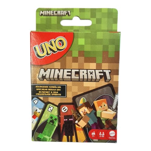 UNO Minecraft kártyajáték