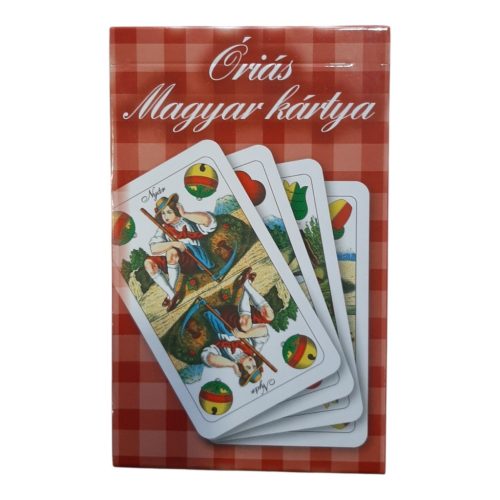 Nagyméretű magyar kártya