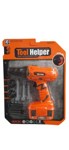 Elemes játék fúró szett