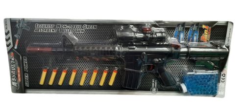 Zselé- és szivacslövő játék puska