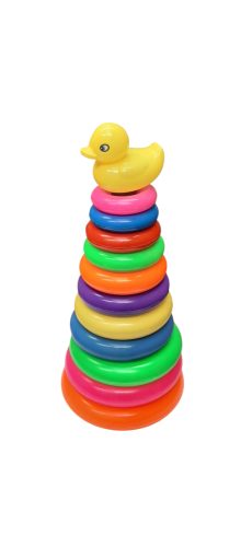 Montessori toronyépítő bébijáték