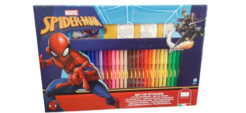 Pókember nyomdakészlet filctollakkal