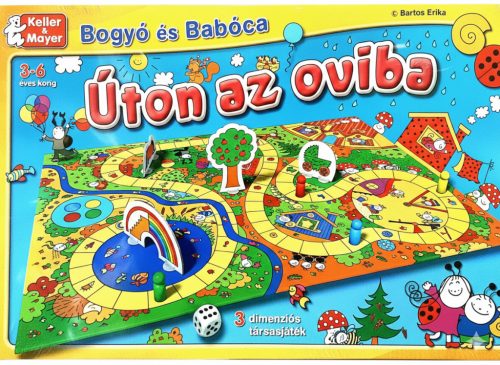 Bogyó és Babóca - Úton az oviba 3D társasjáték