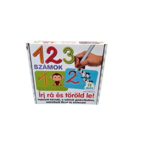 123 Számok – írj rá és töröld le!