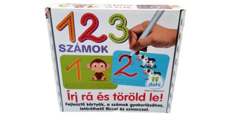 123 Számok – írj rá és töröld le!