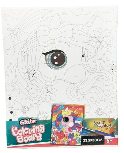 Unikornis Festhető Vászon Készlet