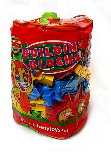 Építő Kocka Nagyméretű 112 Db-Os