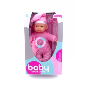 Baby Little Loves puha testű , hangot adó baba