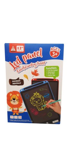 LCD Rajztábla 12" – Színes Írótábla Gyerekeknek