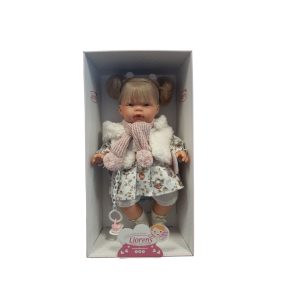 Llorens élethű baba puha testtel és cumival