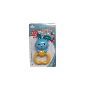 Nyuszis bébi csörgő