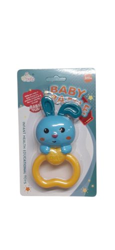 Nyuszis bébi csörgő