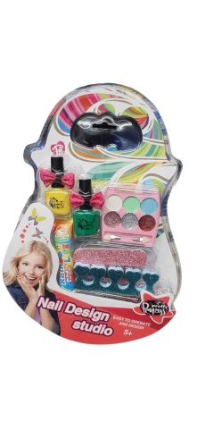 Körömdíszítő sminkkészlet gyerekeknek