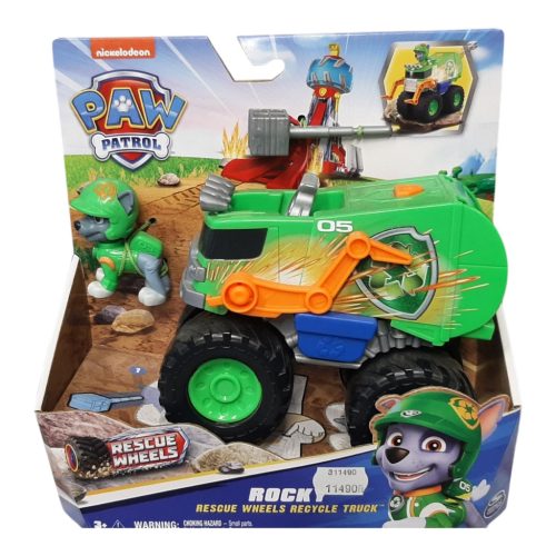 Mancs Őrjárat Rocky Rescue Wheels újrahasznosító autó