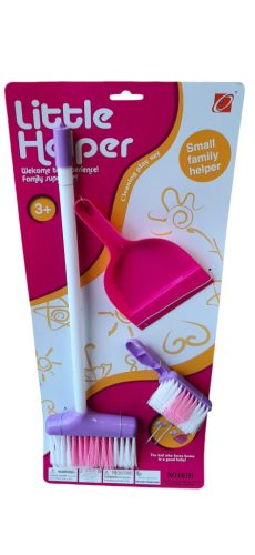 Játék takarító szett seprűvel és lapáttal