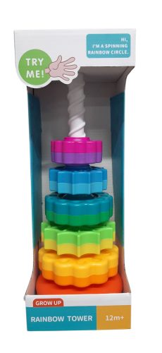 Színes forgó torony – Rainbow Tower