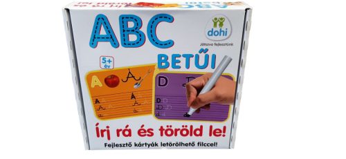 ABC betűi – írj rá és töröld le!