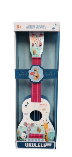 Vidám Állatos Játék Gitár - Színes hangszer gyerekeknek