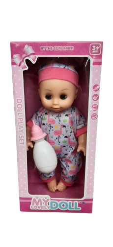 Pisilős hangot adó baba 