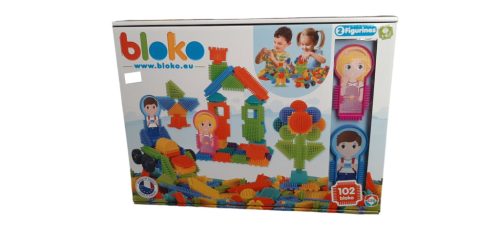 Bloko tüske építőjáték 102 darabos készlet
