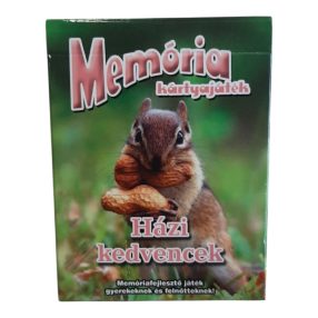 Memória Kártyajáték – Házi Kedvencek