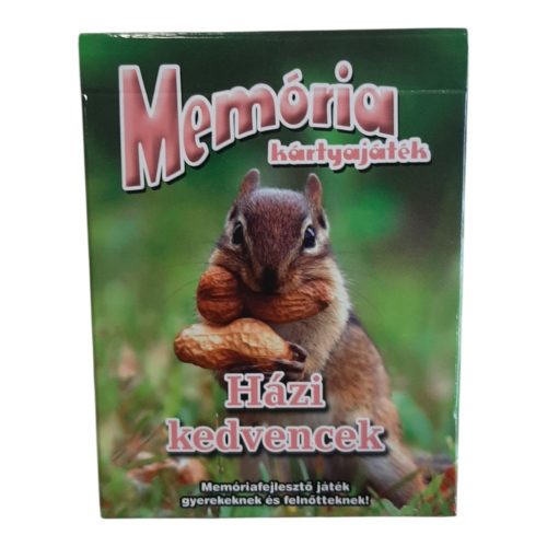 Memória Kártyajáték – Házi Kedvencek