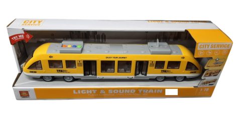 Játék villamos fénnyel és hanggal