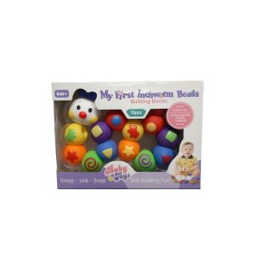 Baby Toys – Színes hernyós építő készlet 