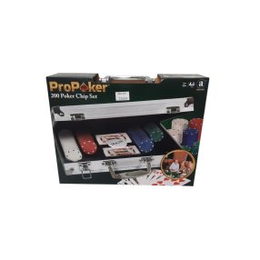 200 Darabos Pókerszett Alumínium Táskában