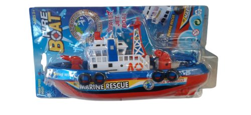 Elemes tűzoltó mentőhajó 