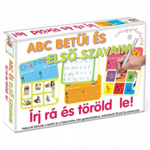 ABC betűi és első szavaim – írástanuló készlet