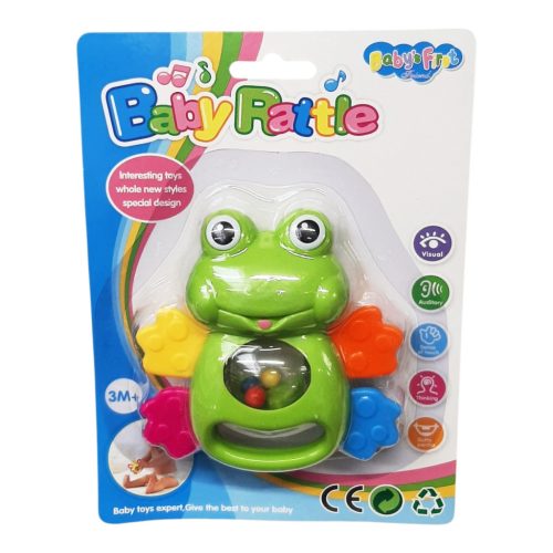 Békás csörgő és rágóka