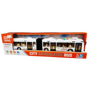 Játék Busz Troli Elemes