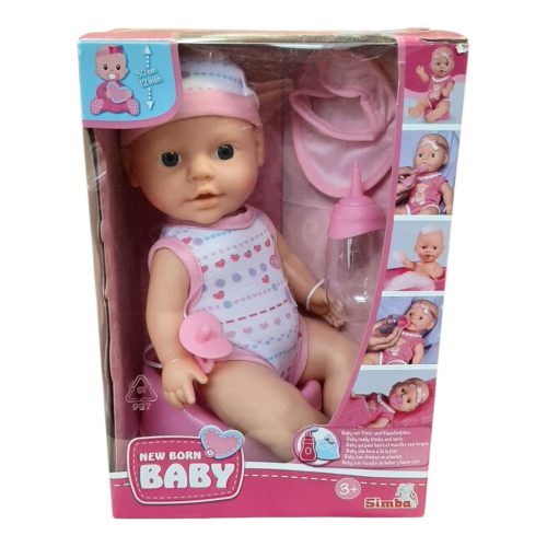 Pisilős New Born baba etetőszettel