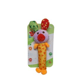 Plüss bébi csörgő – nyuszis