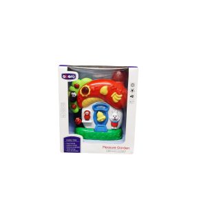 Bébi zenélő házikó nyuszis