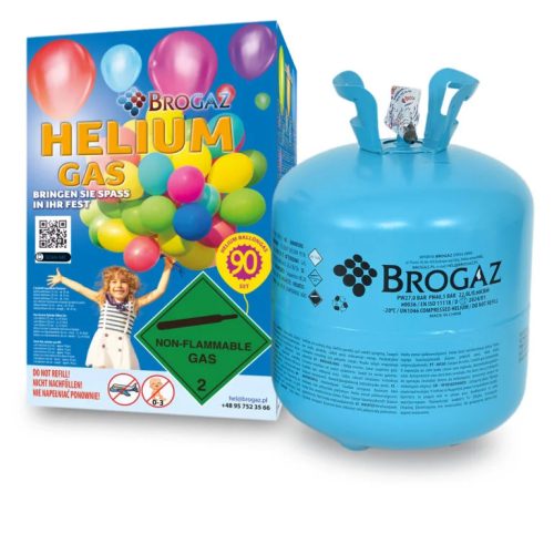 Hélium palack lufikhoz 90 db-os