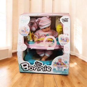 Interaktív járássegítős baba Bonnie