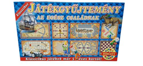 Játékgyűjtemény – Klasszikus társasjátékok