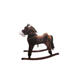 Nyerítős hintaló fa talppal