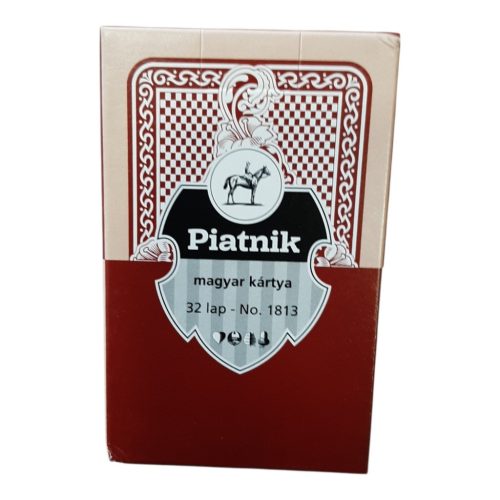 Piatnik magyar kártya 32 lapos piros