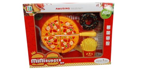 Játék pizzás ételkészlet