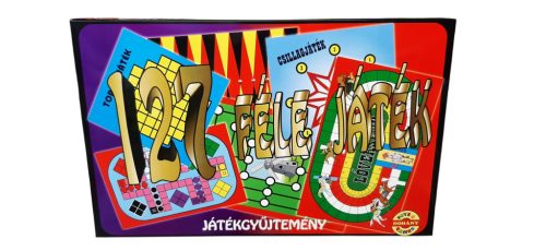 127 féle társasjáték gyűjtemény