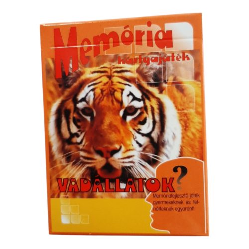 Vadállatok memória kártyajáték
