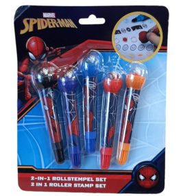 Pókember mintás 2 az 1-ben nyomda készlet