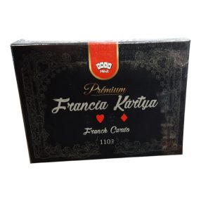 2 paklis prémium francia kártya