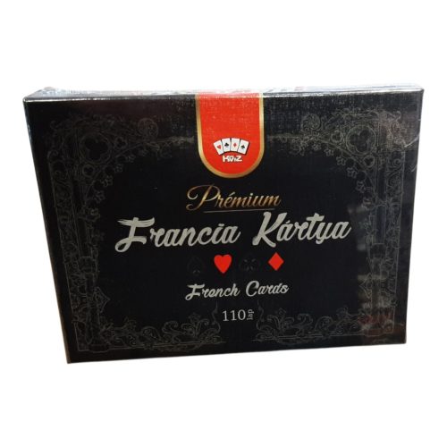2 paklis prémium francia kártya