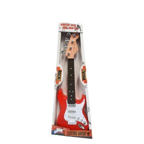   Rock Guitar - Elemes játék elektromos gitár piros színben