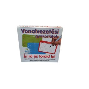 Vonalvezetési gyakorlatok – írj rá és töröld le!